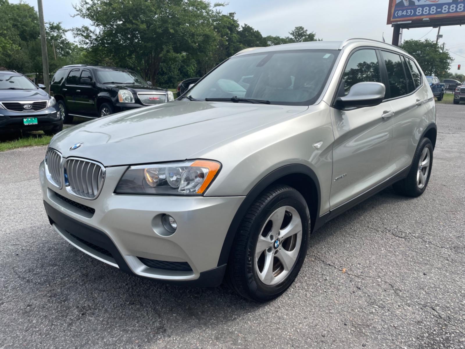 2012 SILVER BMW X3 XDRIVE28I (5UXWX5C53CL) with an 3.0L engine, Automatic transmission, located at 5103 Dorchester Rd., Charleston, SC, 29418-5607, (843) 767-1122, 36.245171, -115.228050 - Clean & Spacious interior with Leather, CD/AUX/USB, Dual Climate Control, Power Everything (windows, locks, mirrors), Power Liftgate, Push Button Start, Keyless Entry, Alloy Wheels, Spacious Cargo. Local Trade-in!! 114k miles Located at New Life Auto Sales! 2023 WINNER for Post & Courier's Charlest - Photo #2